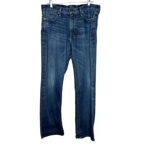 LUCKY BRAND / 361 vintage straight dark wash jeans / 36x32